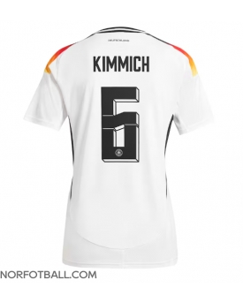 Billige Fotballdrakt Tyskland Joshua Kimmich #6 Replika Hjemmedrakt Dame EM 2024 Kortermet